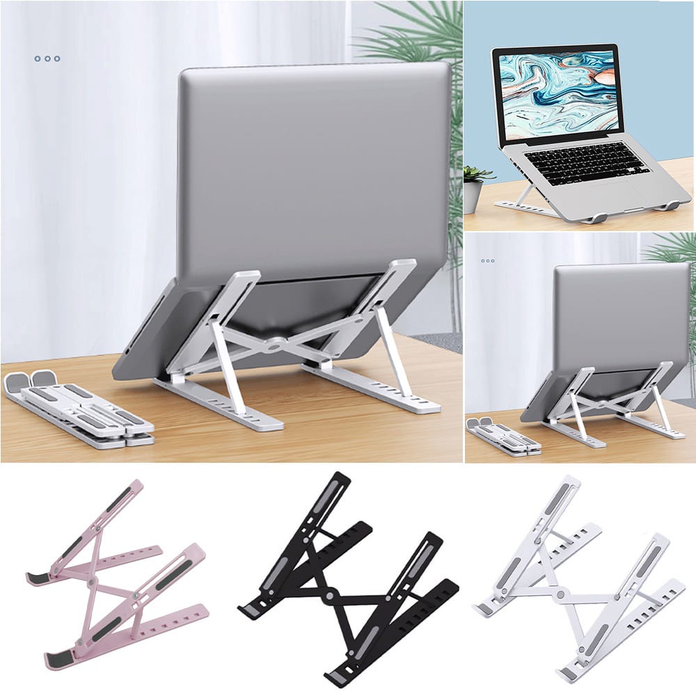 Portable Laptop Stand Creative Folding Storage Bracket.
