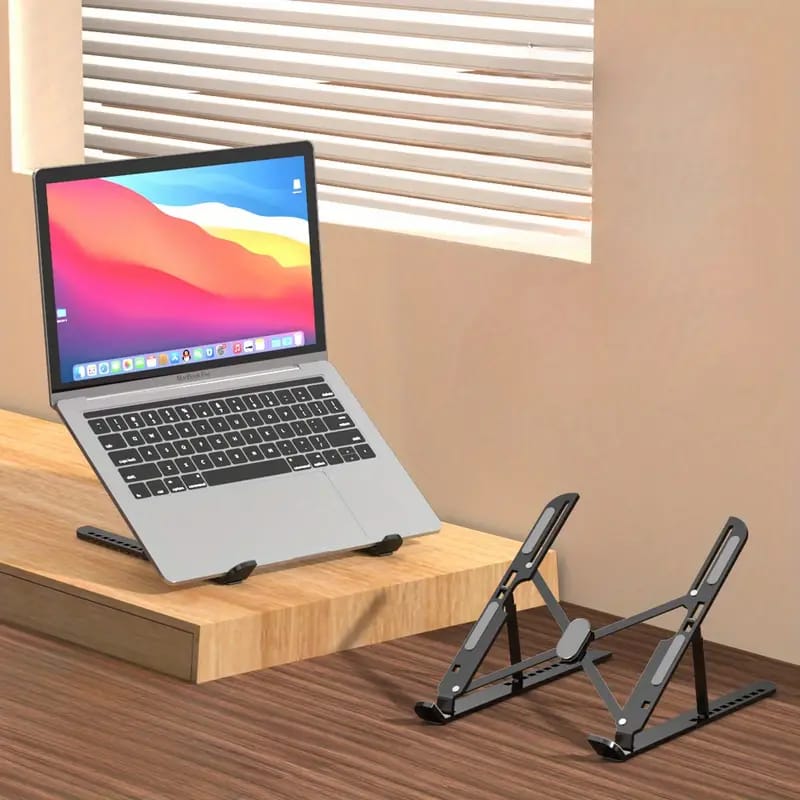 Portable Laptop Stand Creative Folding Storage Bracket.