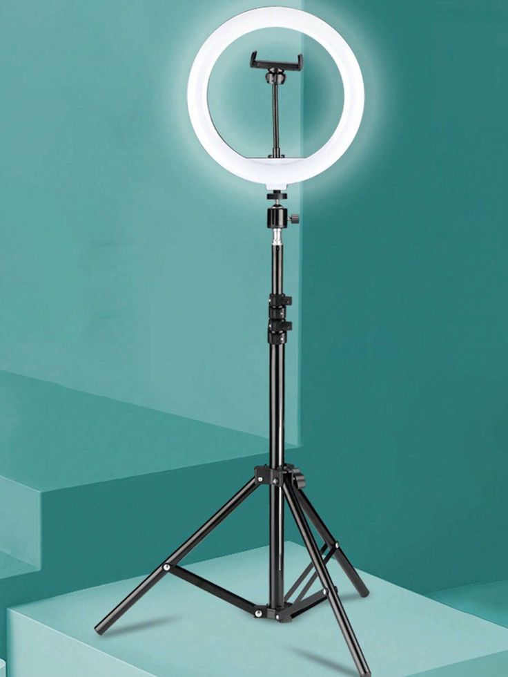 Ring Light (8 Inches) with Stand 2800mAh Rechargeable, LED Circle Selfie Cordless Ringlight with 63" Tripod/Phone Holder/Remote for Makeup Live/Video Recording/Tiktok/YouTube/Podcasting/Vlogging