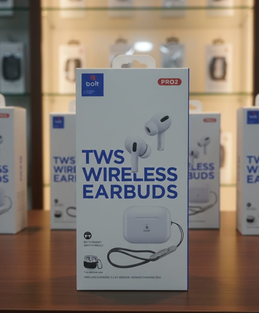 TWS WIRELESS EARBUDS(PRO2), BY BOLT