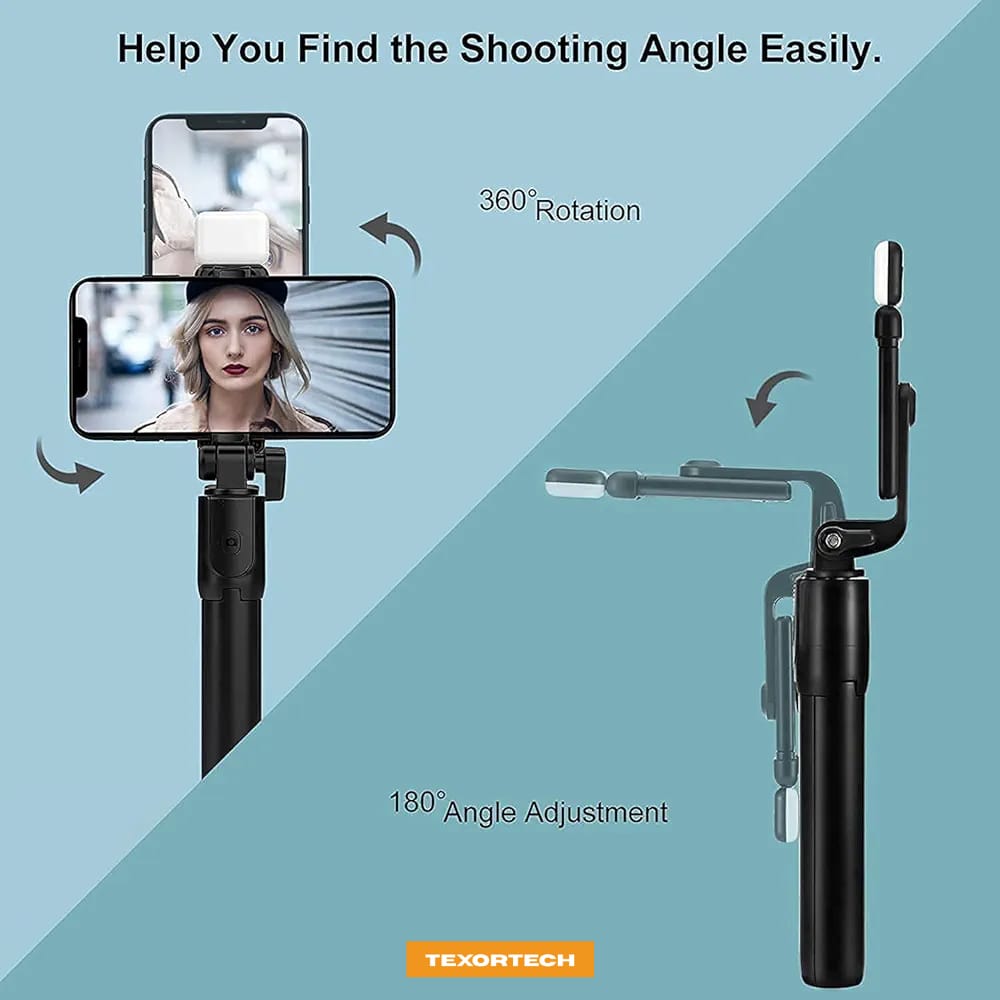 Combines multiple functions in a single device Allows stable hands free photography with the tripod mode