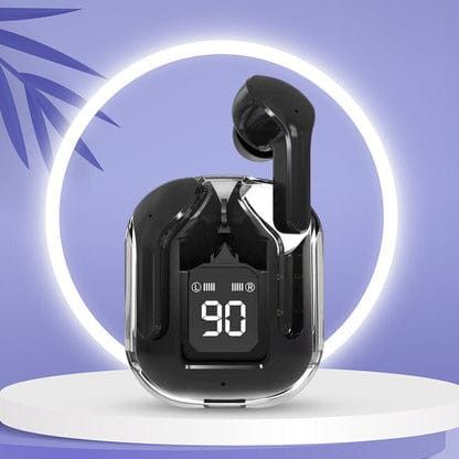 Air 31 True Wireless Stereo Earphone Wireless in-Ear TWS Earbuds Transparent Headphones (Multicolour)