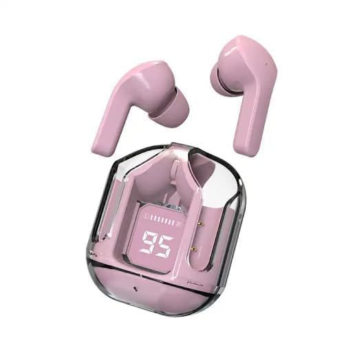 Air 31 True Wireless Stereo Earphone Wireless in-Ear TWS Earbuds Transparent Headphones (Multicolour)